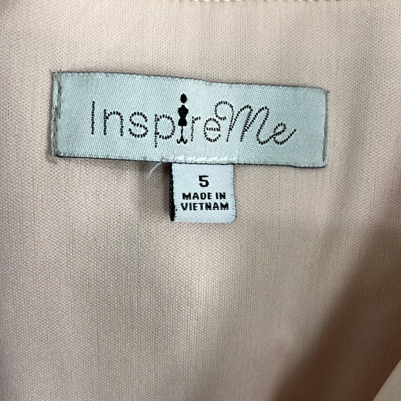 Inspire me lace and mesh dress size 5 - Picture 4 of 5